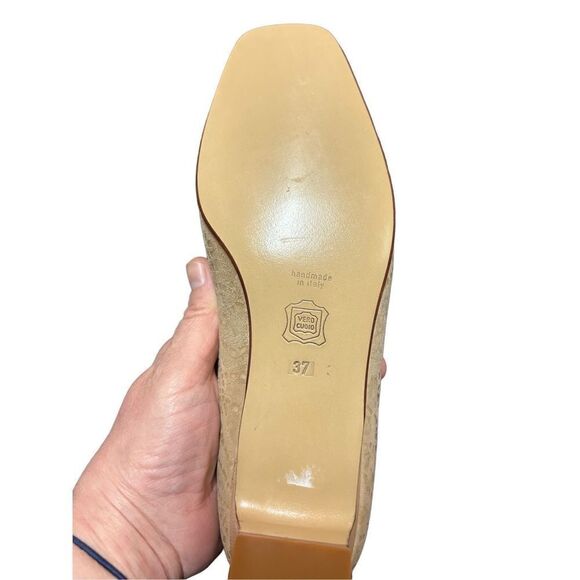 Attica Smart Women’s Italian Tan Pump Heels Size EU 37 (6.5) - Picture 11 of 11